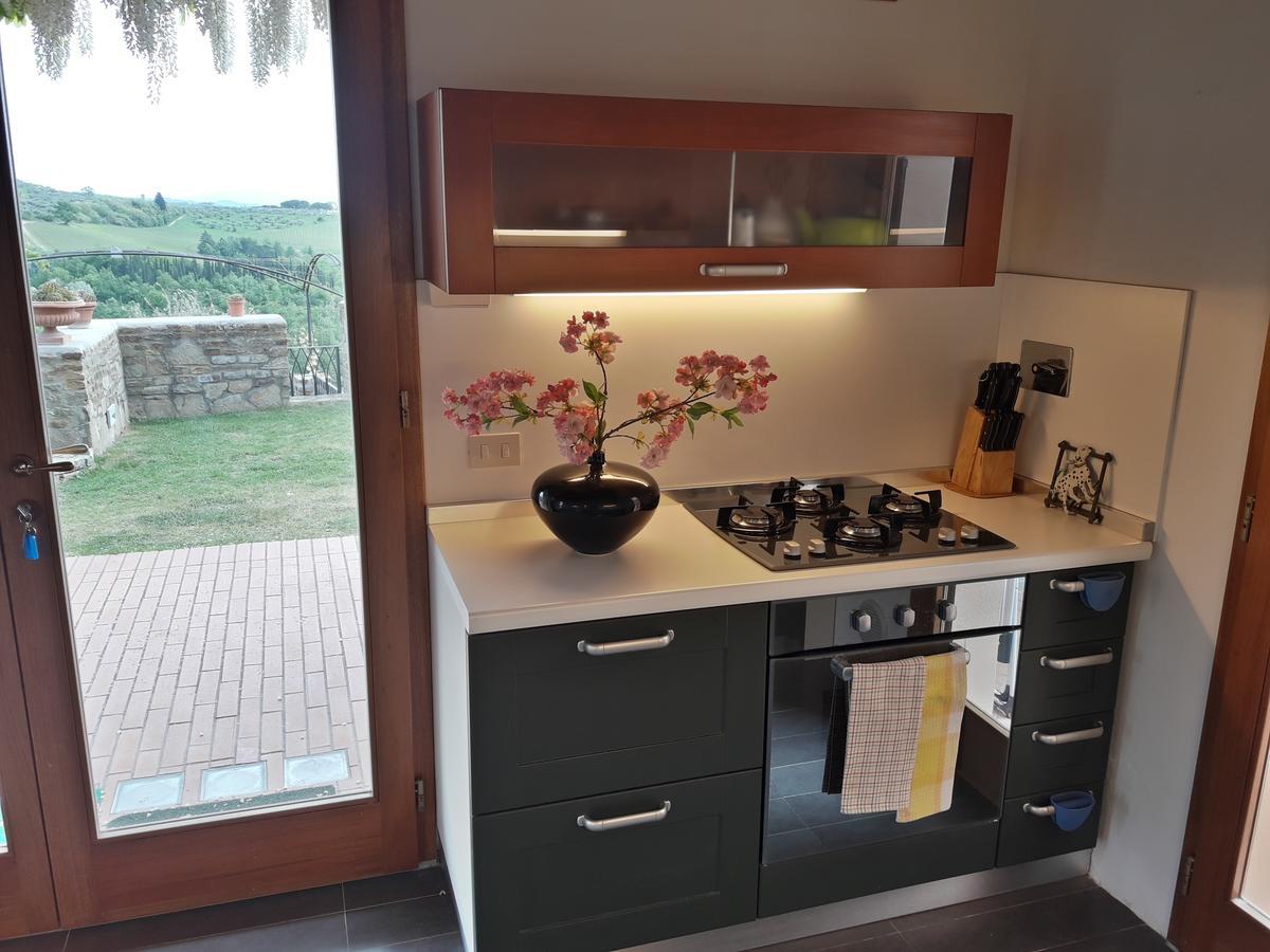 Apartmán La Rocca Di Montalbino Montespertoli Exteriér fotografie